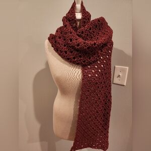 Crochet Star Ruby Shawl